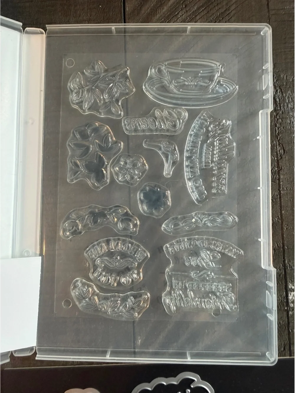 Stampin’ Up Time For Tea stamp set with die cuts